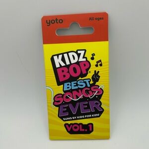 Yoto Kidz Bop Best Songs Ever Vol. 1 audio card